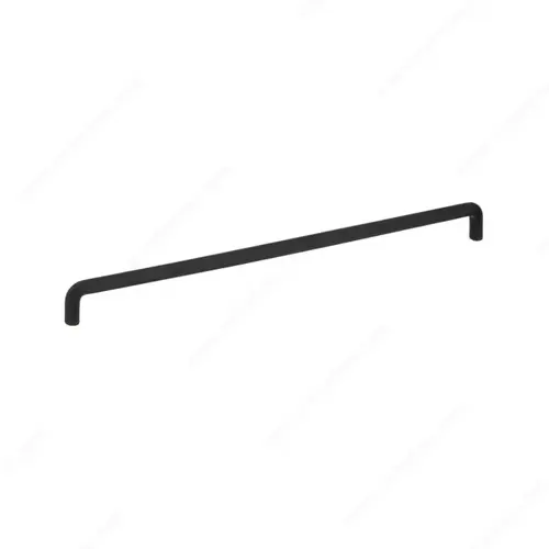 Modern Metal Pull - 7385 Matte Black Modern Metal Pull - 7385 Matte Black
