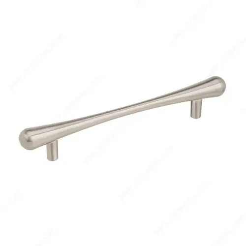 Modern Metal Pull - 7390 Brushed Nickel Modern Metal Pull - 7390 Brushed Nickel