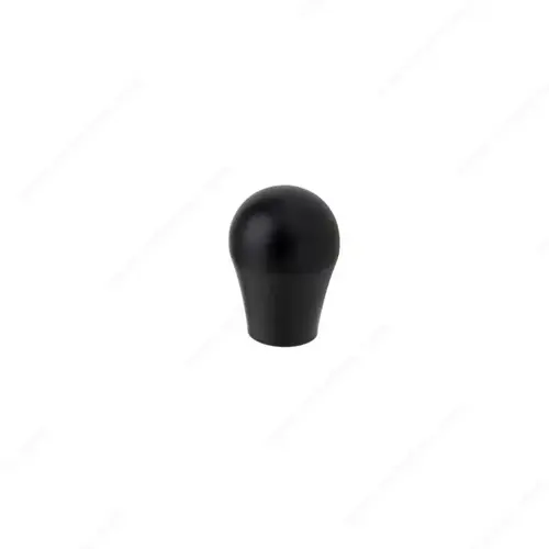 Modern Metal Knob - 7390 Matte Black Modern Metal Knob - 7390 Matte Black
