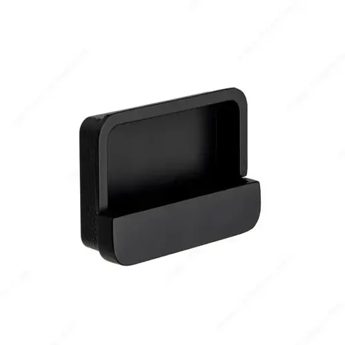 Modern Recessed Metal Pull - 8735 Matte Black Modern Recessed Metal Pull - 8735 Matte Black