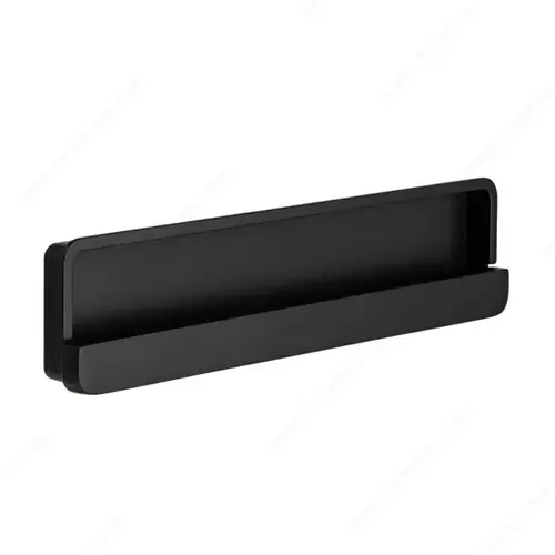 Modern Recessed Metal Pull - 8735 Matte Black Modern Recessed Metal Pull - 8735 Matte Black