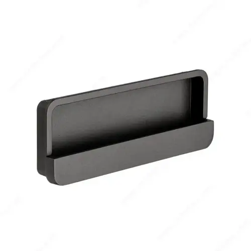 Modern Recessed Metal Pull - 8735 Orion Gray Modern Recessed Metal Pull - 8735 Orion Gray