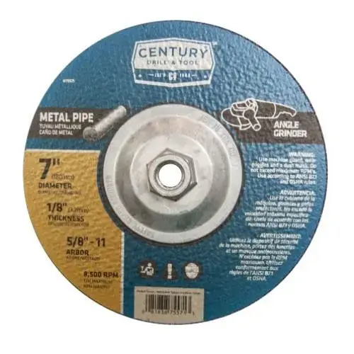 GRINDING WHEEL TYPE 27(METAL) 7IN X 1/8 GRINDING WHEEL TYPE 27(METAL) 7IN X 1/8