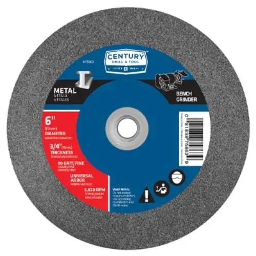 GRINDING WHEEL 6IN X 3/4IN FINE 120 GRIT GRINDING WHEEL 6IN X 3/4IN FINE 120 GRIT