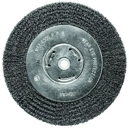 BENCH GRIND WIRE WHL CRIMP CRSE 1/25/8X8 BENCH GRIND WIRE WHL CRIMP CRSE 1/25/8X8