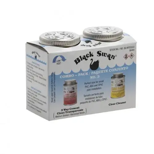 Combo Pack No. 3 - 3 Way Cement & Cleaner - Clear & Medium Bodied - 1/4 Pint Combo Pack No. 3 - 3 Way Cement & Cleaner - Clear & Medium Bodied - 1/4 Pint