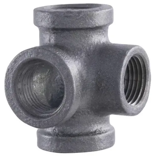 Black Side Outlet Tee, 1/2" IPS Black Side Outlet Tee, 1/2" IPS