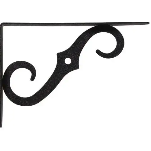 FG - ORN SHELF BRACKET 7 X 10 IN ABLK FG - ORN SHELF BRACKET 7 X 10 IN ABLK