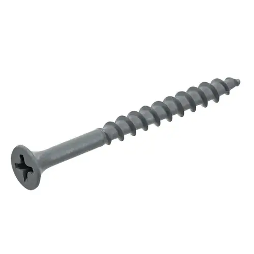 Deck Screw, #10 x 4", Phillips Drive, 10-Year Coated, 1 lb Box Deck Screw, #10 x 4", Phillips Drive, 10-Year Coated, 1 lb Box