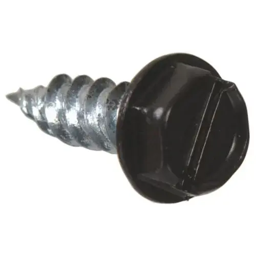 GUTTER SCREW 7X1/2IN BROWN 10/CARD GUTTER SCREW 7X1/2IN BROWN 10/CARD