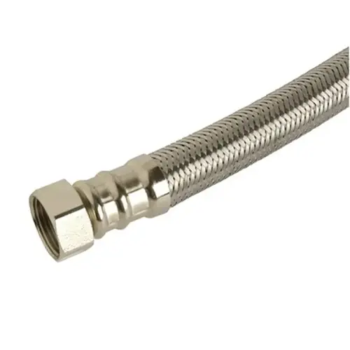 24IN STAINLESS STL WATER HEATER CONNECTOR 24IN STAINLESS STL WATER HEATER CONNECTOR