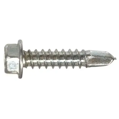 Self-Drilling Screw, #12 x 3/4", Hex Washer Head, Pack of 50 Self-Drilling Screw, #12 x 3/4", Hex Washer Head, Pack of 50