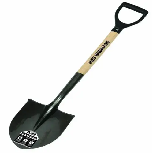 S200 Round Point Shovel, D-Grip, 26" Wood Handle S200 Round Point Shovel, D-Grip, 26" Wood Handle