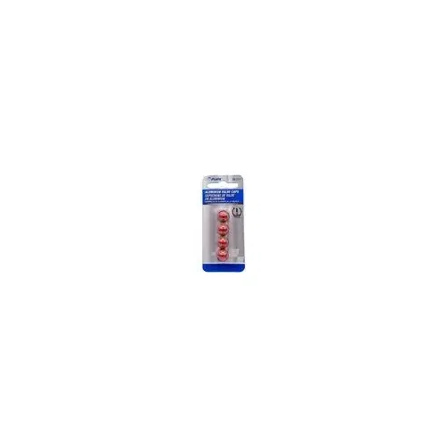 CAP VALVE RED ALUMINUM VC3 CAP VALVE RED ALUMINUM VC3