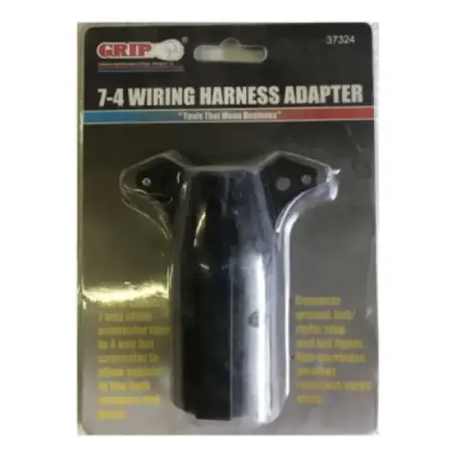 RV Trailer Wiring Adapter, 7-Pin RV Blade to 4-Pin Flat RV Trailer Wiring Adapter, 7-Pin RV Blade to 4-Pin Flat