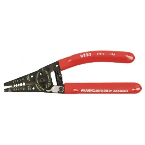 Classic Grip Wire Strippers, 7.25 Inch Classic Grip Wire Strippers, 7.25 Inch