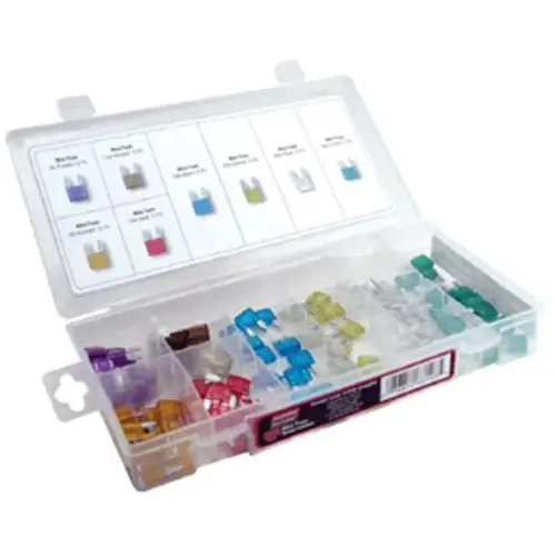 MINI FUSE ASSORTMENT 96 PIECE MINI FUSE ASSORTMENT 96 PIECE