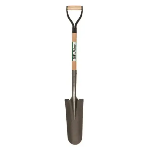 S300 DuraLite Drain Spade, 14" Head, 26" Hardwood D-Grip Handle S300 DuraLite Drain Spade, 14" Head, 26" Hardwood D-Grip Handle