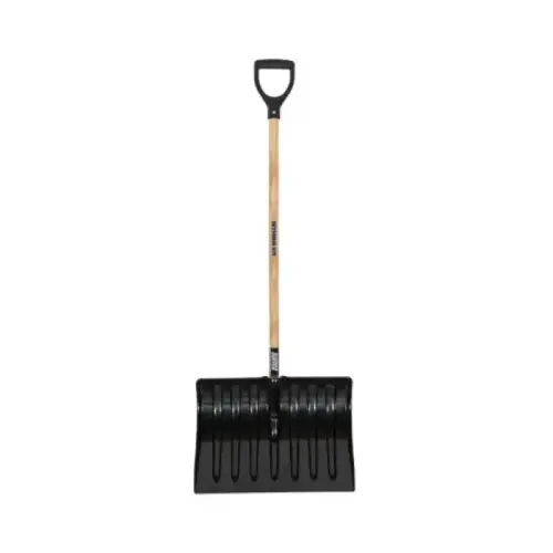 S400 Jobsite Snow Shovel, 18" Polycarbonate Blade, 44" Hardwood Handle, Poly D-Grip S400 Jobsite Snow Shovel, 18" Polycarbonate Blade, 44" Hardwood Handle, Poly D-Grip