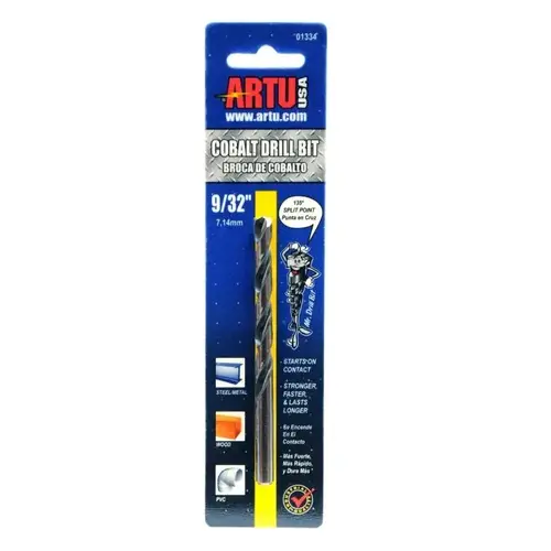 COBALT DRILL BIT 9/32IN COBALT DRILL BIT 9/32IN