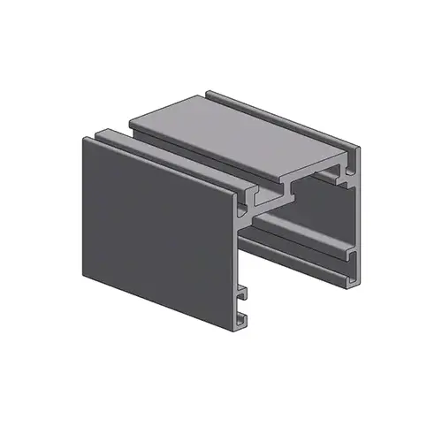 Matte Black Fallbrook XL Series Ceiling Top Fixed Frame Profile Matte Black Fallbrook XL Series Ceiling Top Fixed Frame Profile