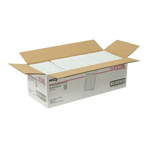 RESTAURANT STYLE GUEST CHECK Guest Check 2 Part Carbonless Green 13 Line Booked RESTAURANT STYLE GUEST CHECK Guest Check 2 Part Carbonless Green 13 Line Booked