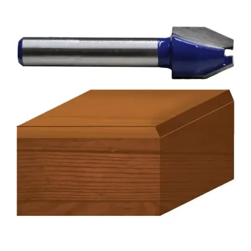 ROUTER BIT BEVEL LAMINATE TRIM 22 DEGREE ROUTER BIT BEVEL LAMINATE TRIM 22 DEGREE