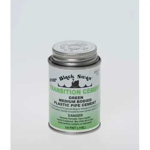 Transition Cement Medium Bodied 1/4 Pint - Green Transition Cement Medium Bodied 1/4 Pint - Green