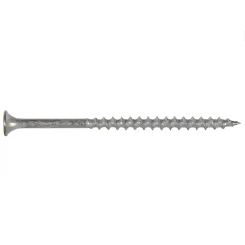 Phillips Drive Bugle Head Deck Screw, #8 x 2-1/2", Galvanized, Box of 5 lbs Phillips Drive Bugle Head Deck Screw, #8 x 2-1/2", Galvanized, Box of 5 lbs
