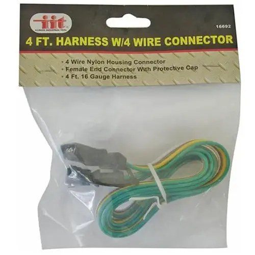 4 WIRE HARNESS CONNECTOR 4 WIRE HARNESS CONNECTOR