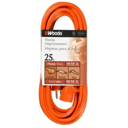 CORD SET 14/3 25FT SJTW ORANGE CORD SET 14/3 25FT SJTW ORANGE