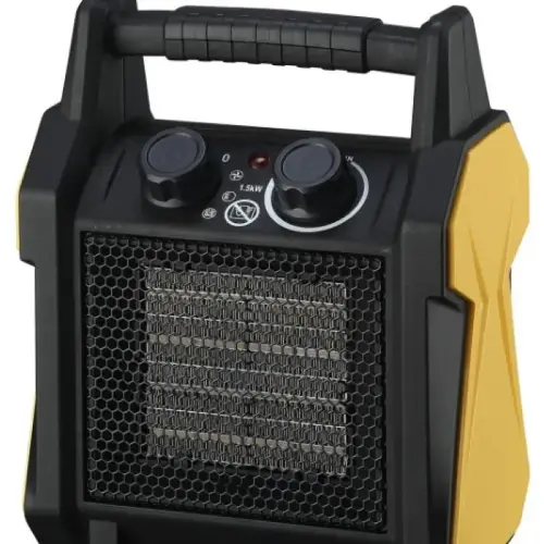 Portable Electric Forced Air Heater, 5,120 BTU Portable Electric Forced Air Heater, 5,120 BTU