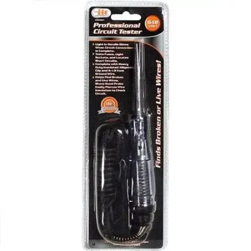 6-12V Heavy Duty Circuit Tester with Alligator Clip 6-12V Heavy Duty Circuit Tester with Alligator Clip