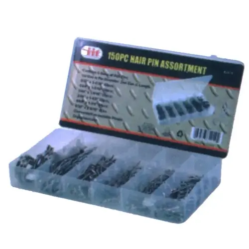 Hair Pin Assortment, Assorted Sizes, 150-Piece Hair Pin Assortment, Assorted Sizes, 150-Piece