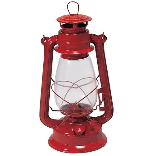 Red Hurricane Lantern, 11.5" H Red Hurricane Lantern, 11.5" H