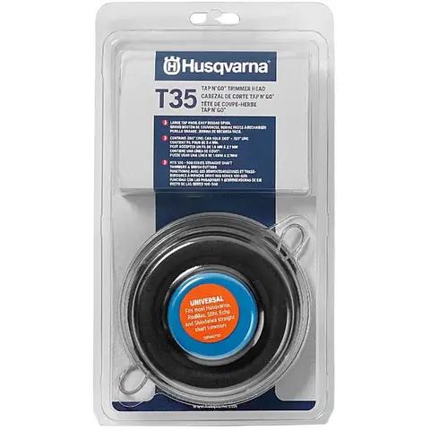 Husqvarna Titanium Force Trimmer Head, For: 0.065 in, 0.08 in, 0.095 in and 0.105 in Trimmer Line Husqvarna Titanium Force Trimmer Head, For: 0.065 in, 0.08 in, 0.095 in and 0.105 in Trimmer Line