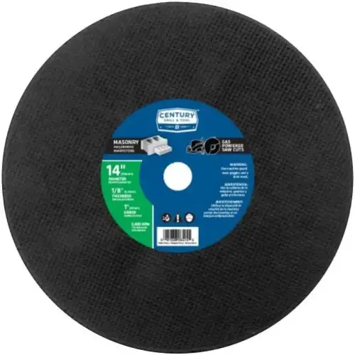 SAW BLADE HIGH SPEED 14IN 1/8IN 1IN ARB SAW BLADE HIGH SPEED 14IN 1/8IN 1IN ARB
