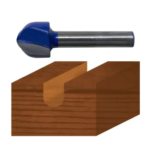 ROUTER BIT ROMAN OGEE 1IN DIAMETER ROUTER BIT ROMAN OGEE 1IN DIAMETER