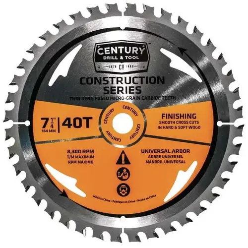 7-1/4IN 40T CONSTRUCT BULK 7-1/4IN 40T CONSTRUCT BULK
