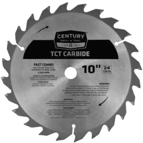 10" x 24T x 5/8" Arbor Combination Classic Series Circular Saw Blade 10" x 24T x 5/8" Arbor Combination Classic Series Circular Saw Blade