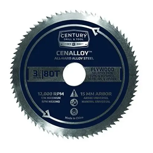 CIRCULAR SAW BLADE PLYWOOD 3-3/8IN 80T CIRCULAR SAW BLADE PLYWOOD 3-3/8IN 80T