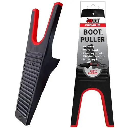 BOOT PULLER PREMIUM/RED GRIP INLAY BOOT PULLER PREMIUM/RED GRIP INLAY