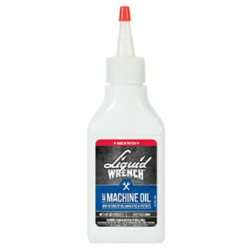 Light Machine Oil, 4 oz Bottle, Liquid Clear/White Light Machine Oil, 4 oz Bottle, Liquid Clear/White
