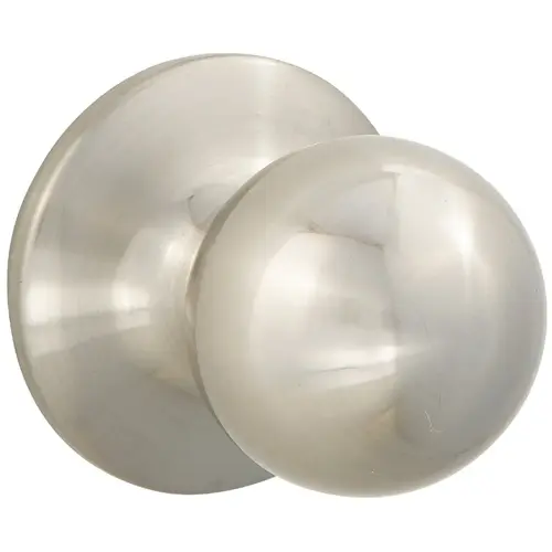 Brushed Nickel Hall & Closet Door Knob Brushed Nickel Hall & Closet Door Knob