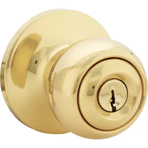 Polished Brass Entry Door Knob Polished Brass Entry Door Knob