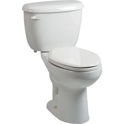 Abingdon White Elongated ComfortFit ADA Bowl 1.6 GPF Toilet Express Abingdon White Elongated ComfortFit ADA Bowl 1.6 GPF Toilet Express