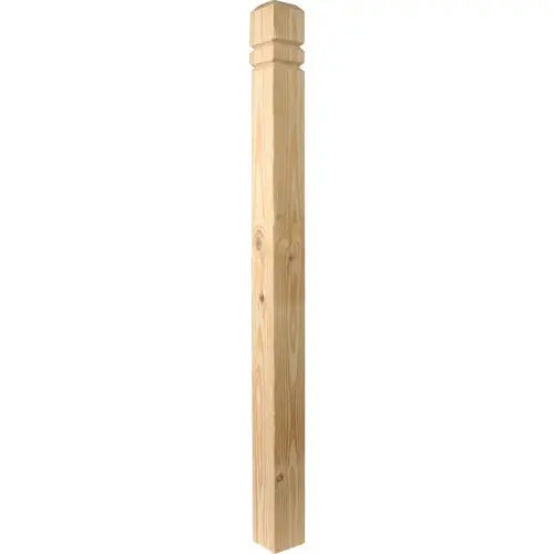 4 In. x 4 In. x 54 In.Treated Wood Newel Post 4 In. x 4 In. x 54 In.Treated Wood Newel Post