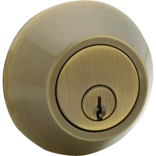 Antique Brass Double Cylinder Deadbolt Antique Brass Double Cylinder Deadbolt
