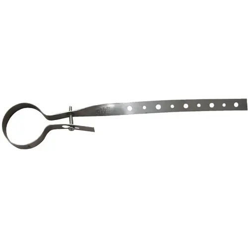 1-1/2 In. Galvanized Steel Pipe Hanger 1-1/2 In. Galvanized Steel Pipe Hanger