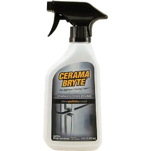 Cerma Bryte 16 Oz. Stainless Steel Cleaner Polish Cerma Bryte 16 Oz. Stainless Steel Cleaner Polish